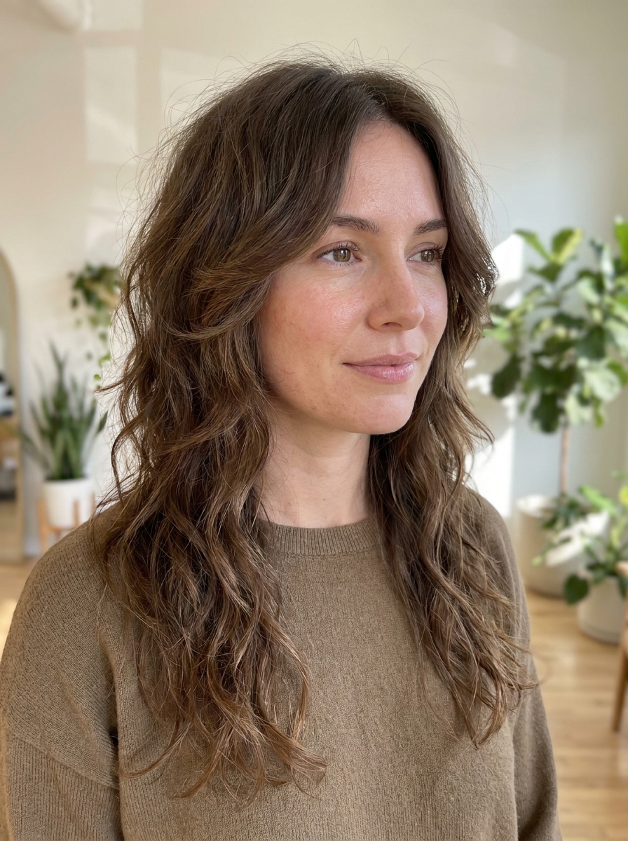Face-Framing Long Layers als Long Layers Haircut Inspiration 2026